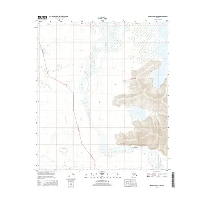 2016 Map of Mount Hayes D-2 NW, 2016 Print