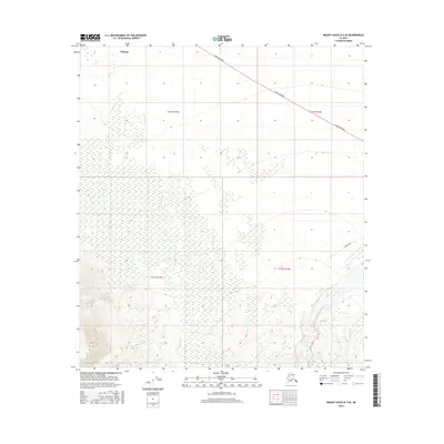 2016 Map of Mount Hayes D-3 SE, 2016 Print