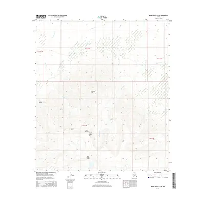 2016 Map of Mount Hayes D-3 SW, 2016 Print