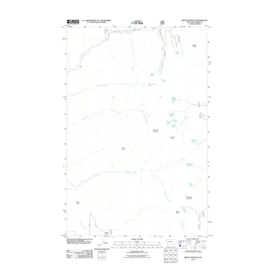 2011 Map of Mount Headley, 2011 Print