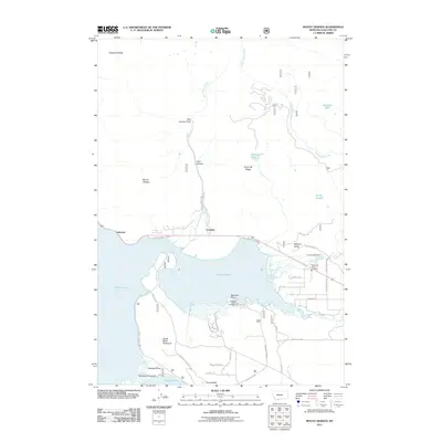 2011 Map of Mount Hebgen, 2011 Print