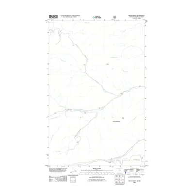 2011 Map of Mount Hefty, 2011 Print