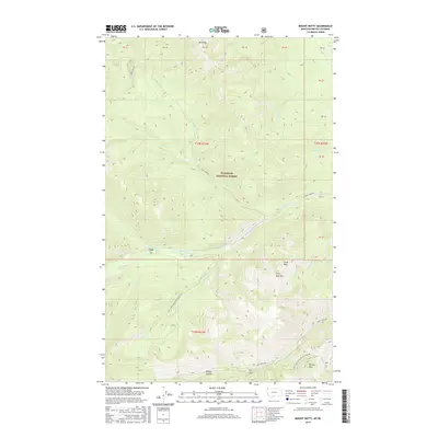 2017 Map of Mount Hefty, 2017 Print