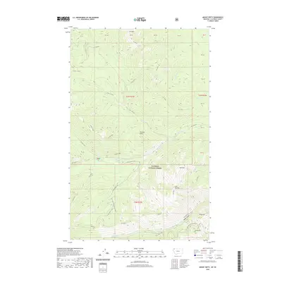 2020 Map of Mount Hefty, 2020 Print