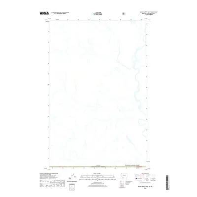 2020 Map of Mount Hefty OE N, 2020 Print