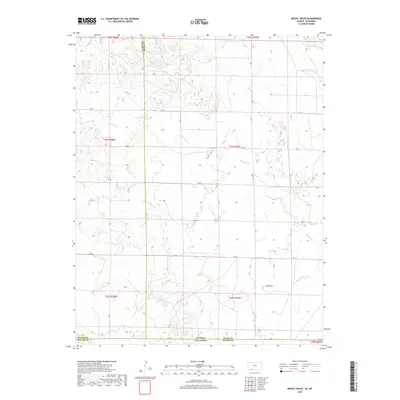 2018 Map of Mount Helen, 2018 Print