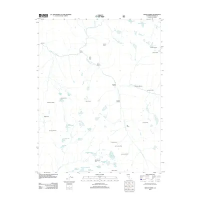 2012 Map of Mount Henry, 2012 Print