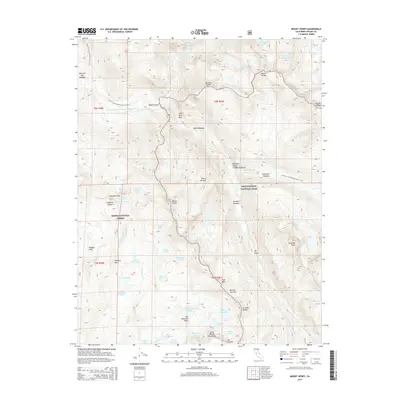 2015 Map of Mount Henry, 2015 Print
