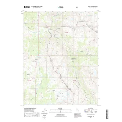 2018 Map of Mount Henry, 2018 Print
