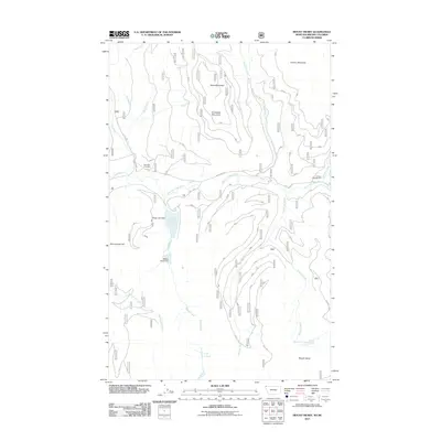 2011 Map of Mount Henry, 2011 Print