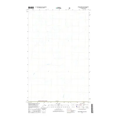 2017 Map of Mount Henry OE N, 2017 Print