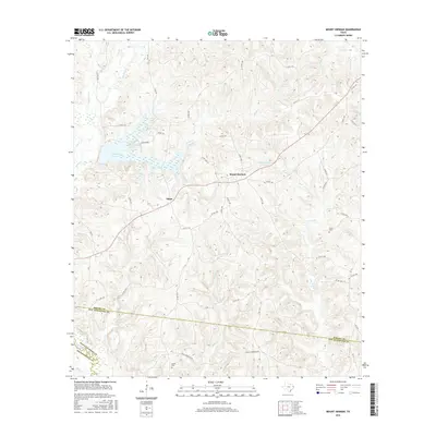 2016 Map of Mount Herman, 2016 Print