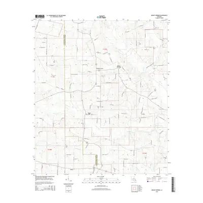 2015 Map of Mount Hermon, 2015 Print