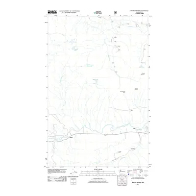 2011 Map of Mount Higgins, 2011 Print