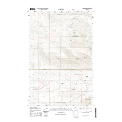 2014 Map of Mount Higgins, 2014 Print