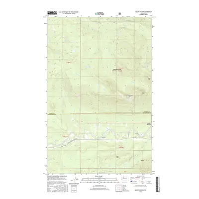 2017 Map of Mount Higgins, 2017 Print