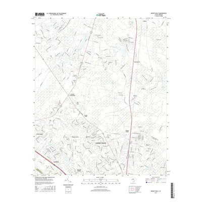 2017 Map of Mount Holly, 2017 Print