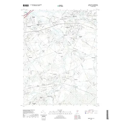 2019 Map of Mount Holly, 2019 Print
