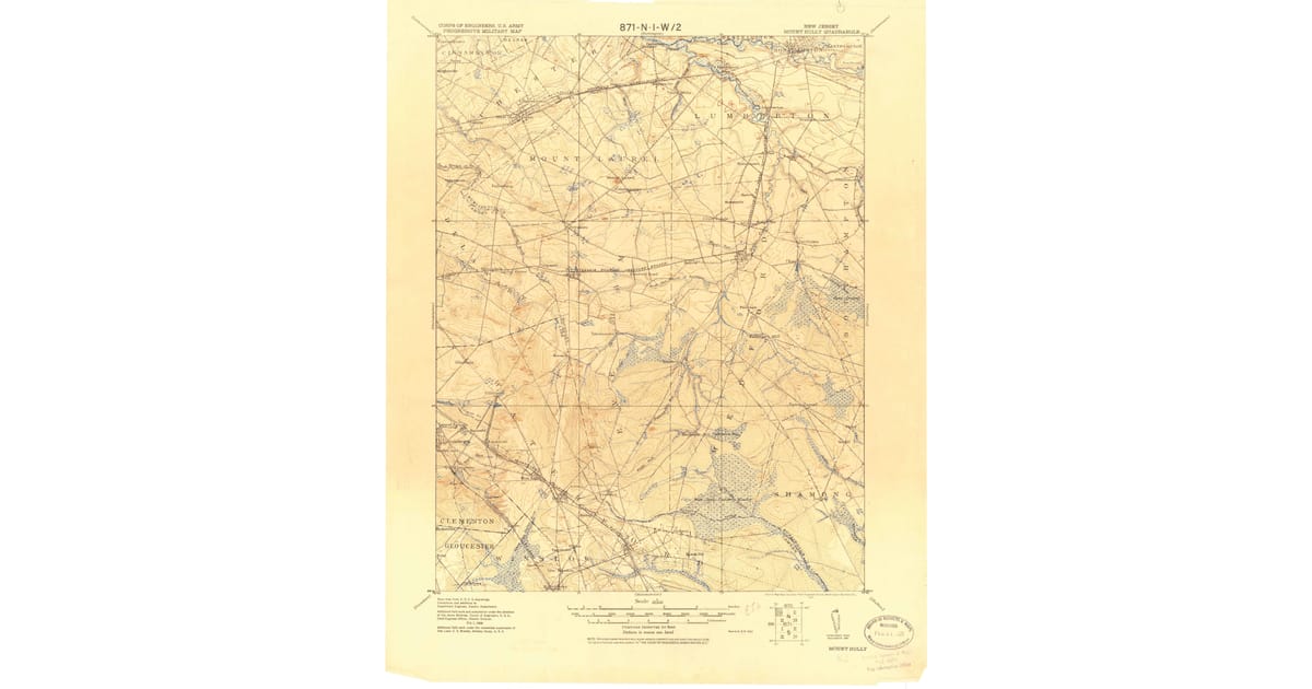 1910s Maps of Delran Township, NJ | Pastmaps