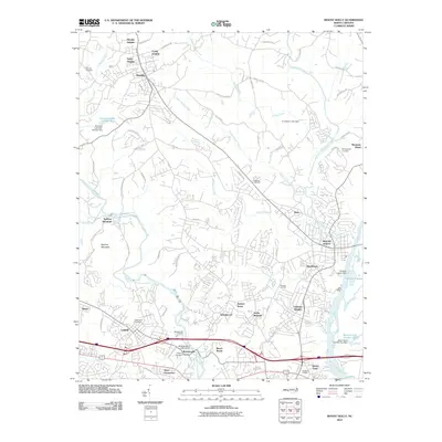 2010 Map of Mount Holly, 2010 Print