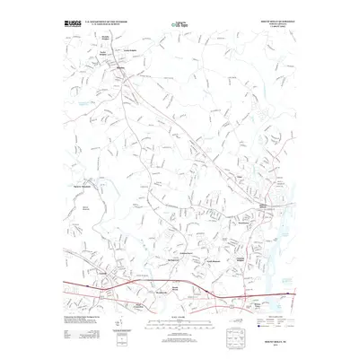 2013 Map of Mount Holly, 2013 Print