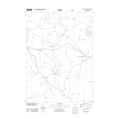 2012 Map of Mount Holly, 2012 Print