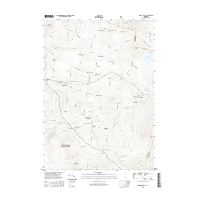 2015 Map of Mount Holly, 2015 Print