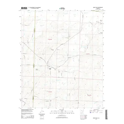 2014 Map of Mount Holly, 2014 Print