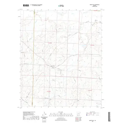 2020 Map of Mount Holly, 2020 Print