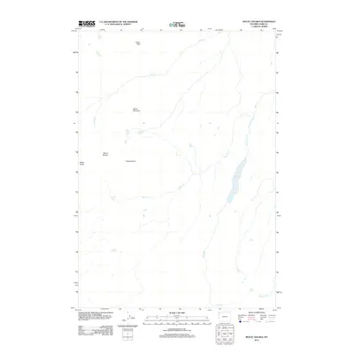 2012 Map of Mount Holmes, 2012 Print