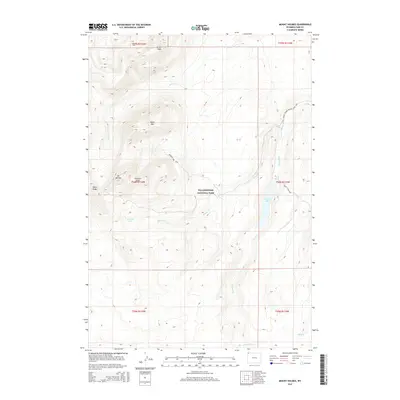 2015 Map of Mount Holmes, 2015 Print