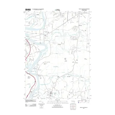 2012 Map of Mount Holyoke, 2012 Print