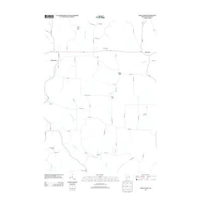 2013 Map of Mount Hope, 2013 Print