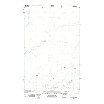 2011 Map of Mount Hoquiam, 2011 Print