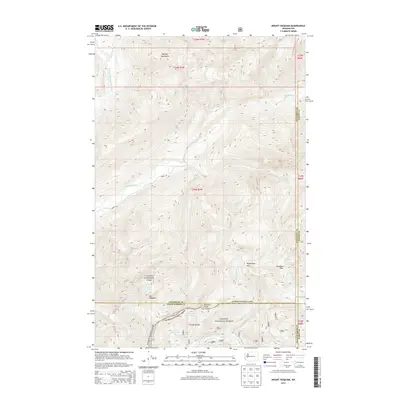 2014 Map of Mount Hoquiam, 2014 Print