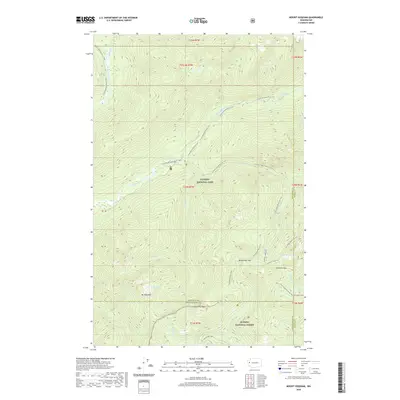 2020 Map of Mount Hoquiam, 2020 Print