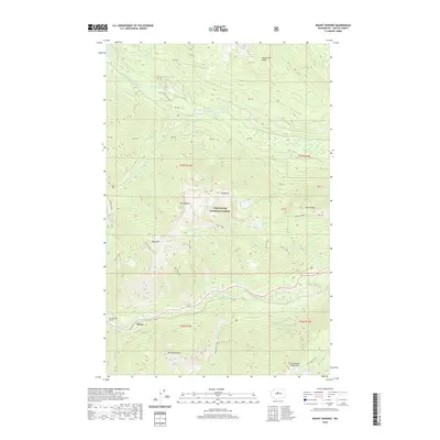 2020 Map of Mount Howard, 2020 Print