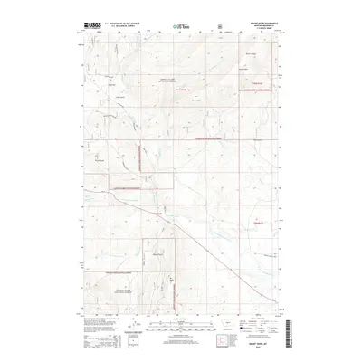2014 Map of Mount Howe, 2014 Print