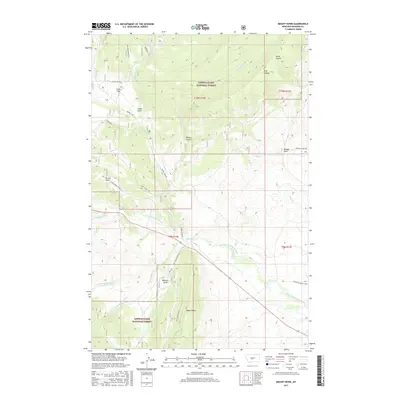 2017 Map of Mount Howe, 2017 Print