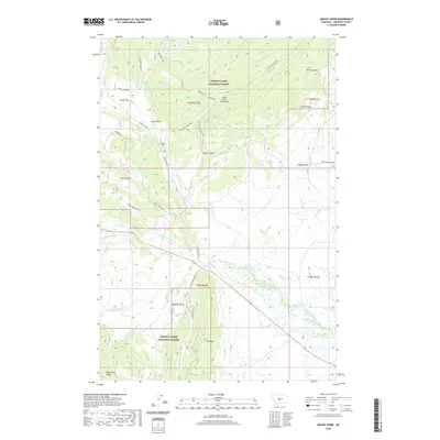 2020 Map of Mount Howe, 2020 Print