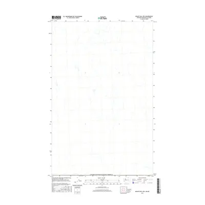 2017 Map of Mount Hull OE N, 2017 Print