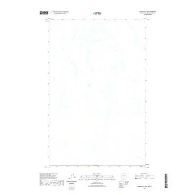 2020 Map of Mount Hull OE N, 2020 Print
