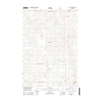 2014 Map of Mount Humbug, 2014 Print