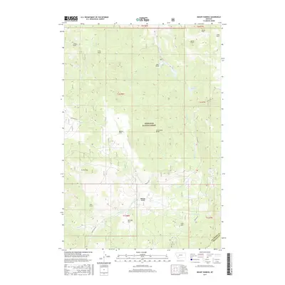 2017 Map of Mount Humbug, 2017 Print