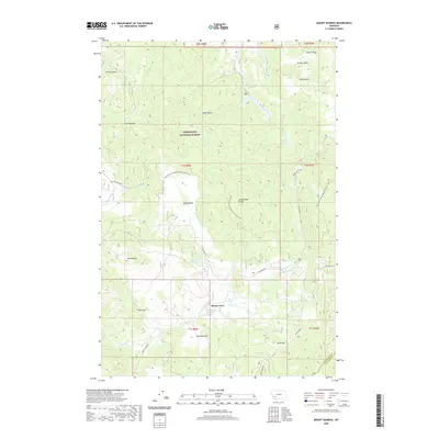 2020 Map of Mount Humbug, 2020 Print