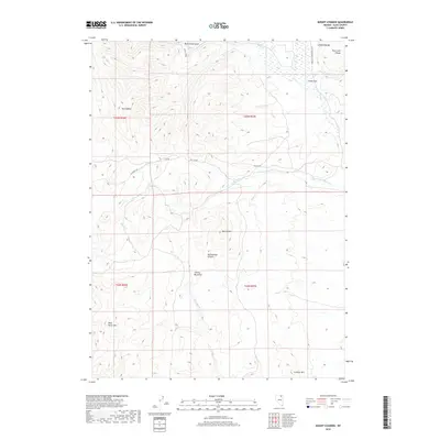2018 Map of Mount Ichabod, 2018 Print