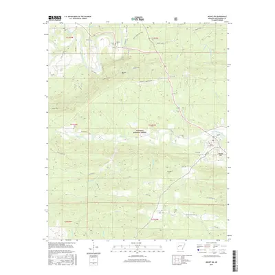 2017 Map of Mount Ida, 2017 Print