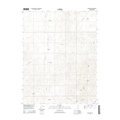 2014 Map of Mount Irish, 2014 Print