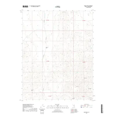 2018 Map of Mount Irish, 2018 Print