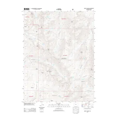 2013 Map of Mount Jackson, 2013 Print